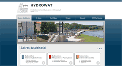 Desktop Screenshot of hydrowat.pl